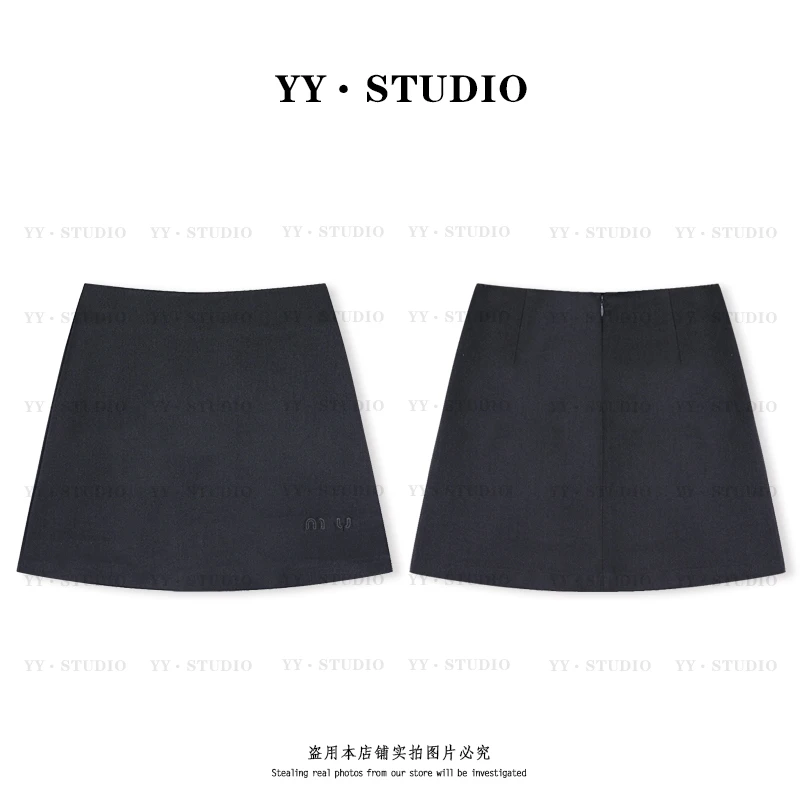 【YANYAN】夏季西装字母短裙a字半身裙YY-3649