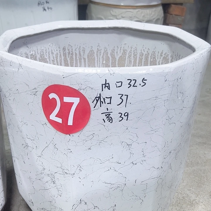 陶瓷花盆特大号一个