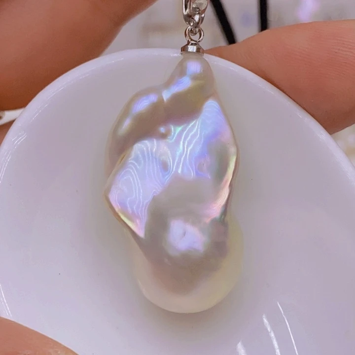 苯***苯颈饰淡水珍珠未镶嵌