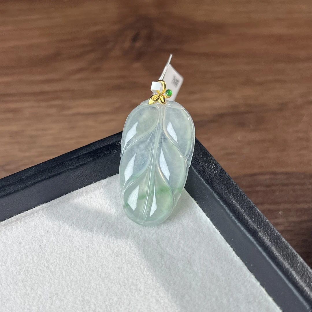【睿泽鉴宝】18K翡翠颈饰  LC0620-180