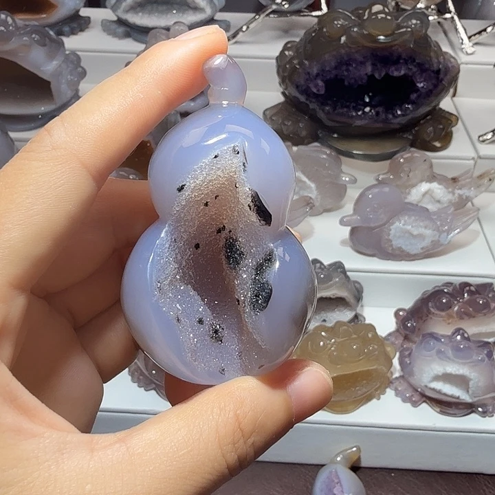 璐***u玛瑙/玉髓未镶嵌摆件