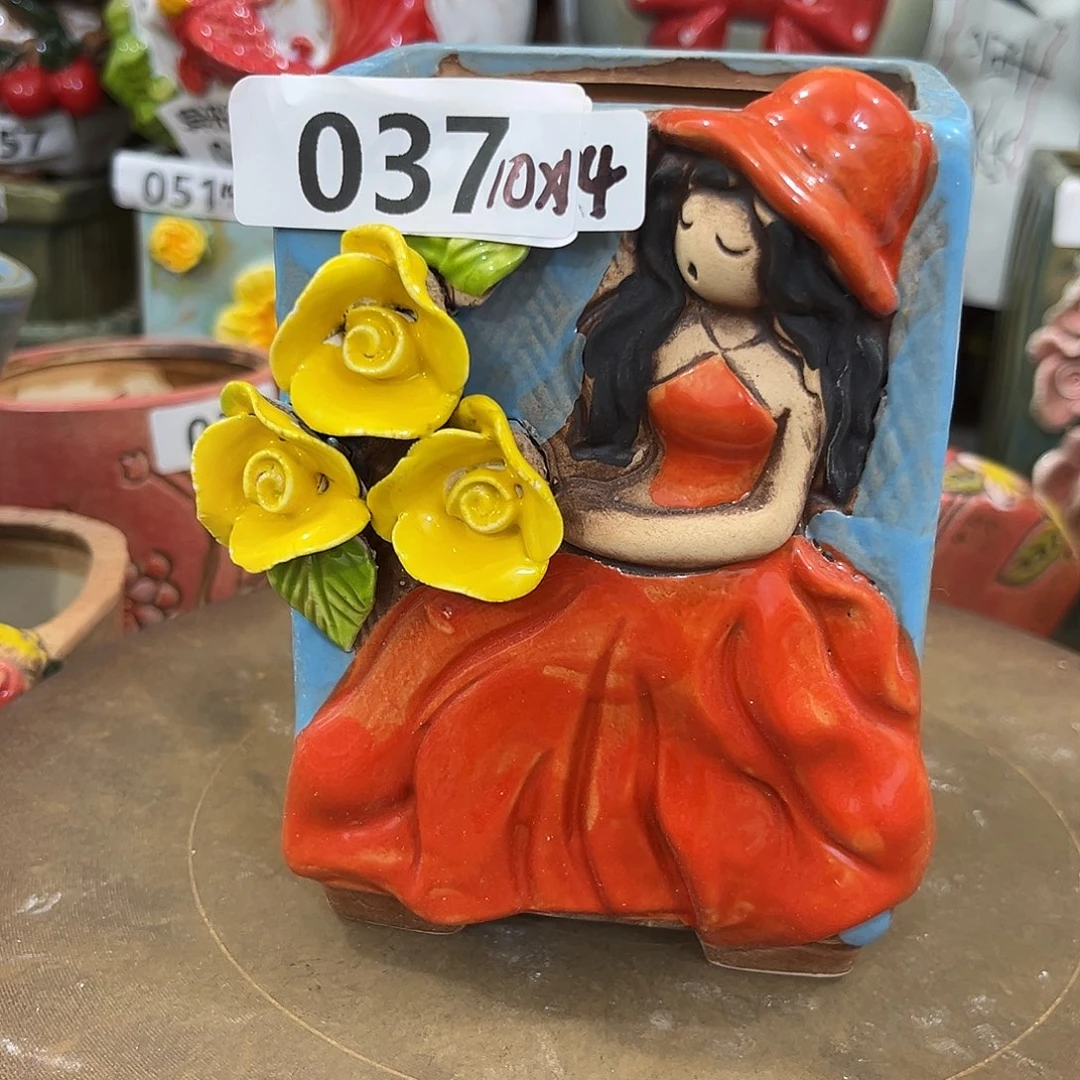 粗陶多肉花盆花盆