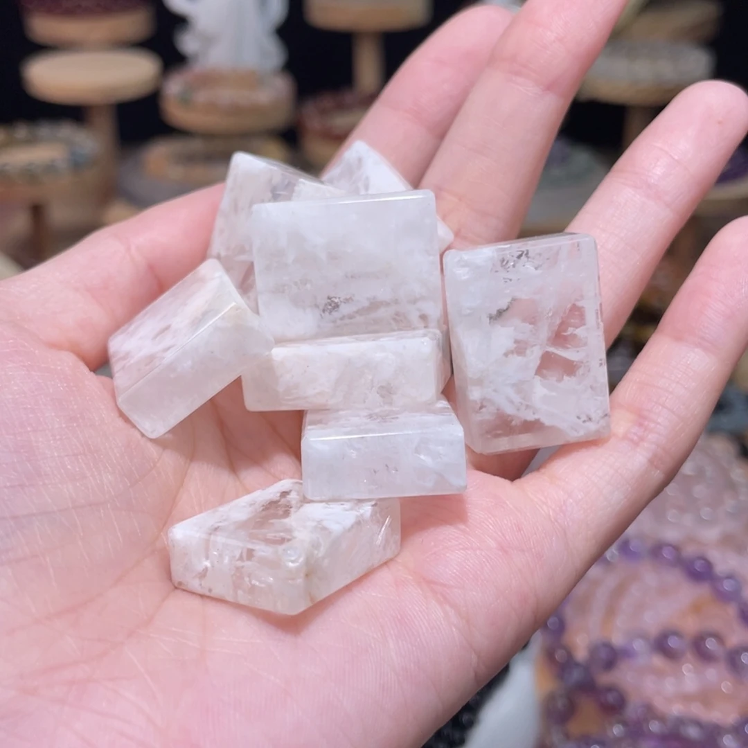 水晶未镶嵌手链白雪花可挑