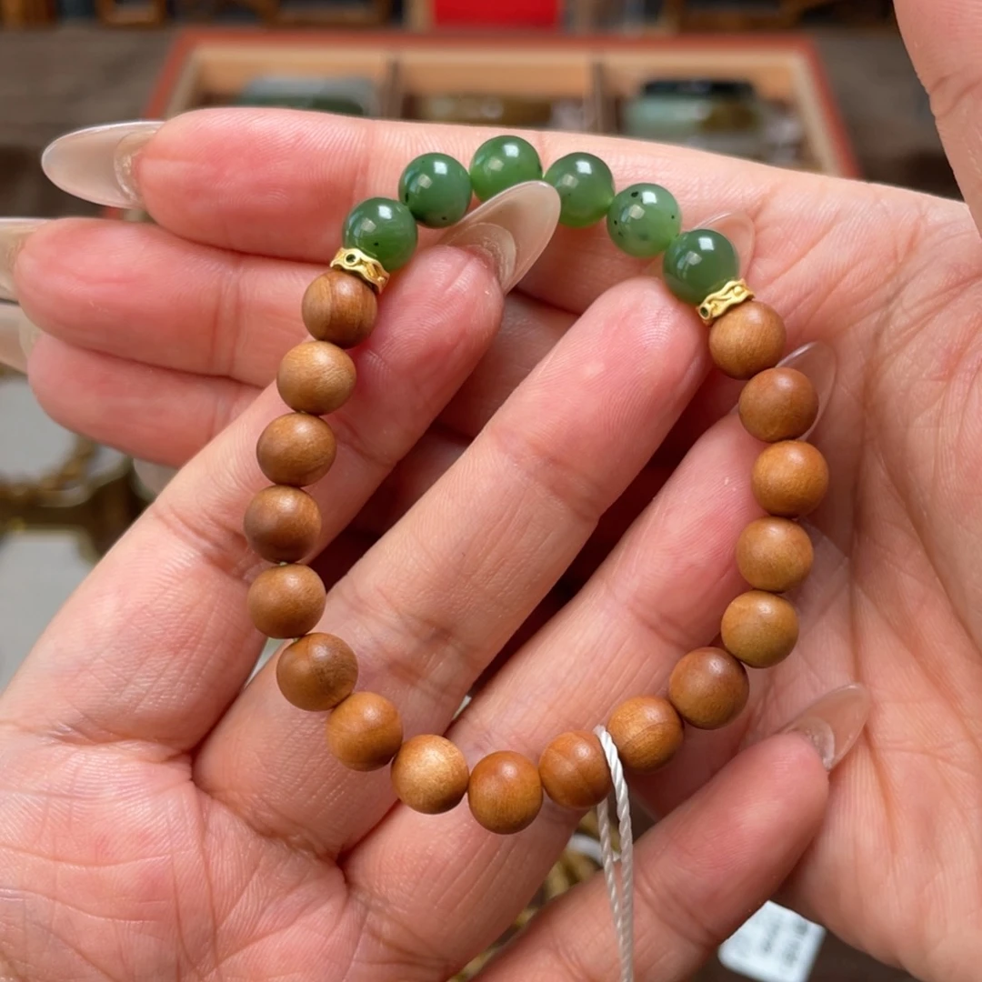 和田玉手链未镶嵌