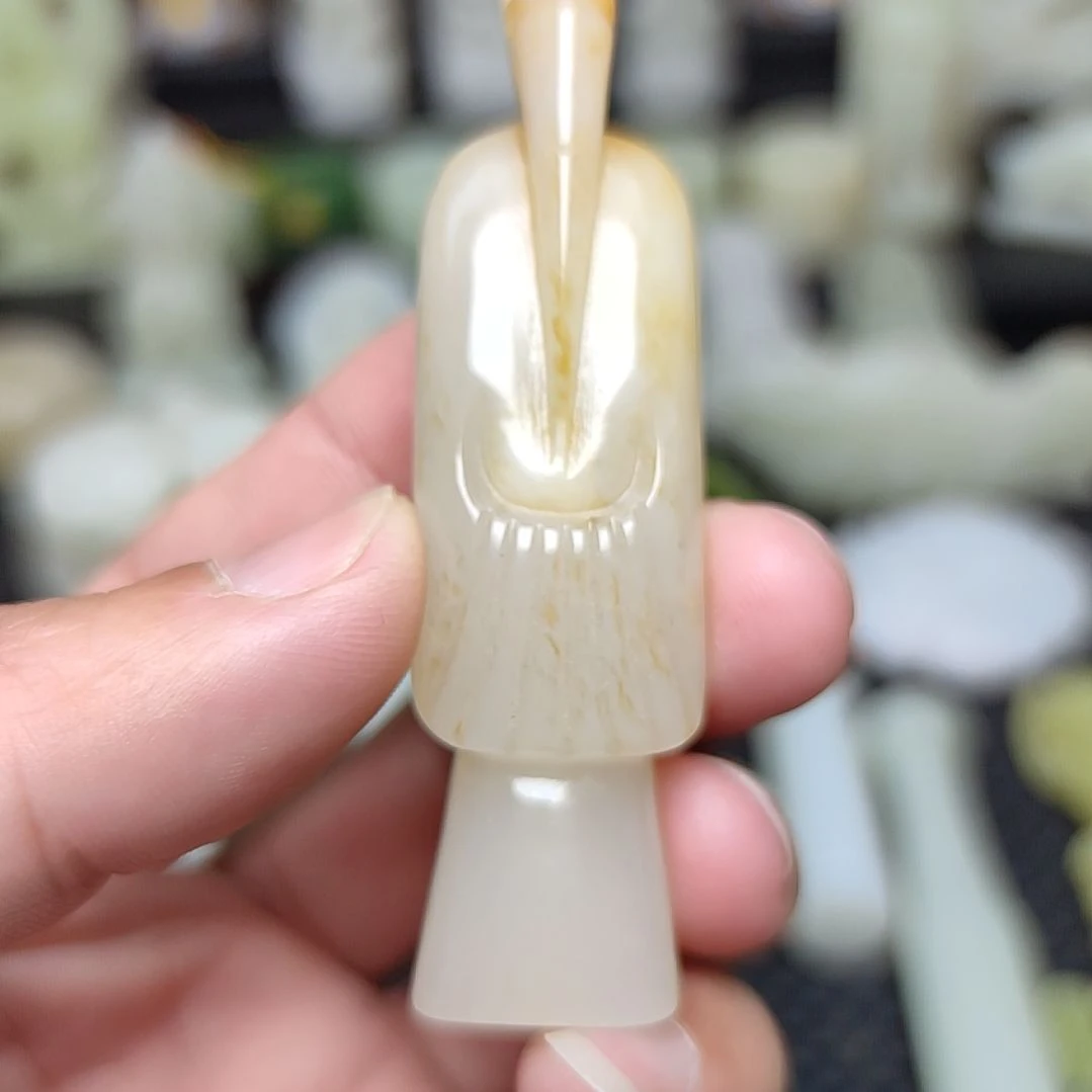 和田玉挂件未镶嵌