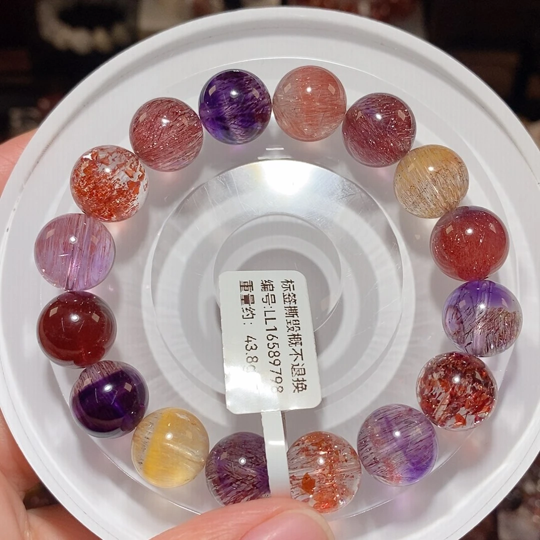 水晶手链未镶嵌F超七12.5