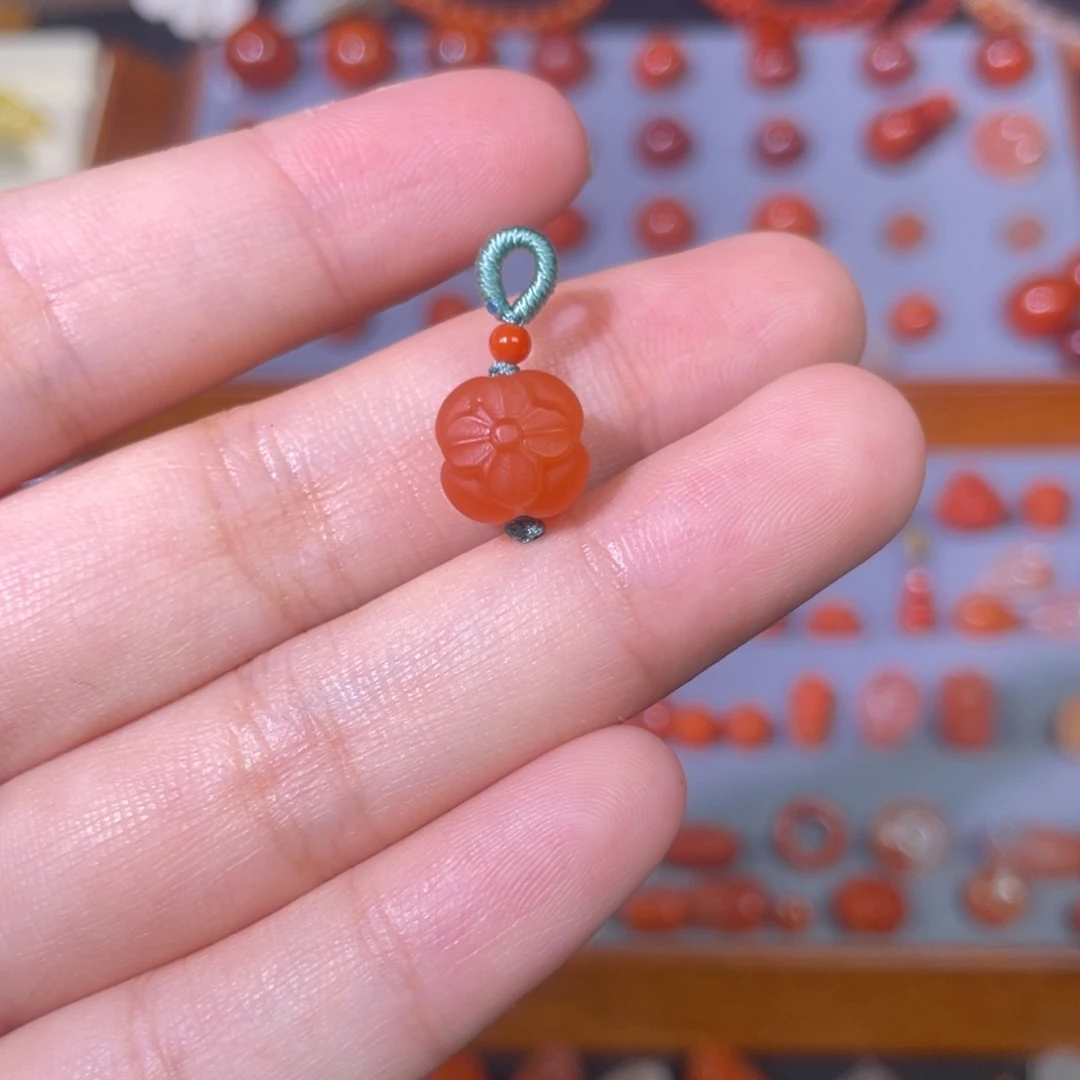 南红玛瑙柿子9.3未镶嵌