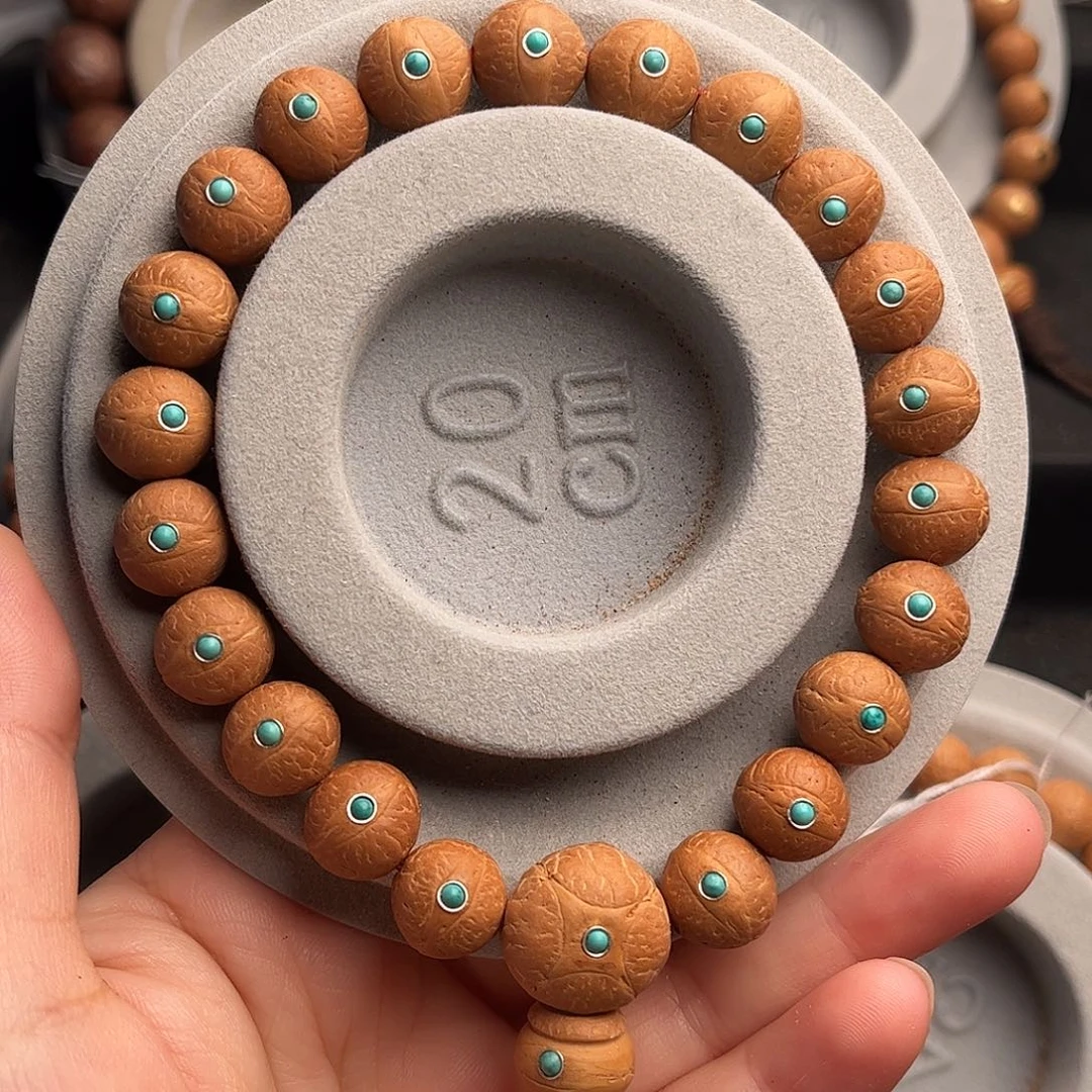 小***衡手串凤眼菩提11.5镶嵌款