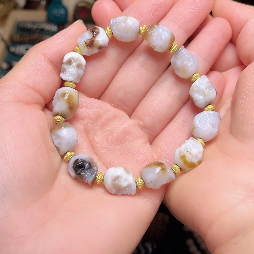 玛瑙/玉髓手链未镶嵌