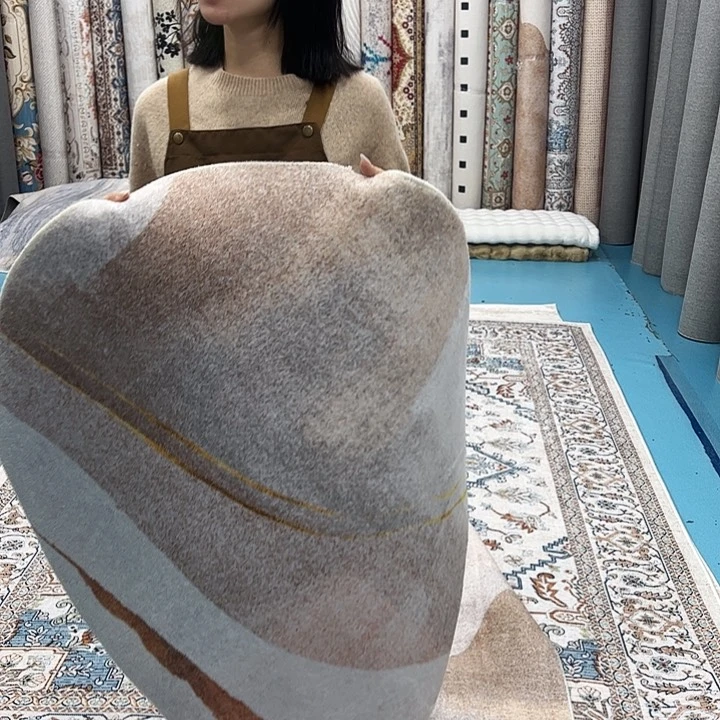 混纺加厚棉布底仿羊绒直径一米圆全新特价福利