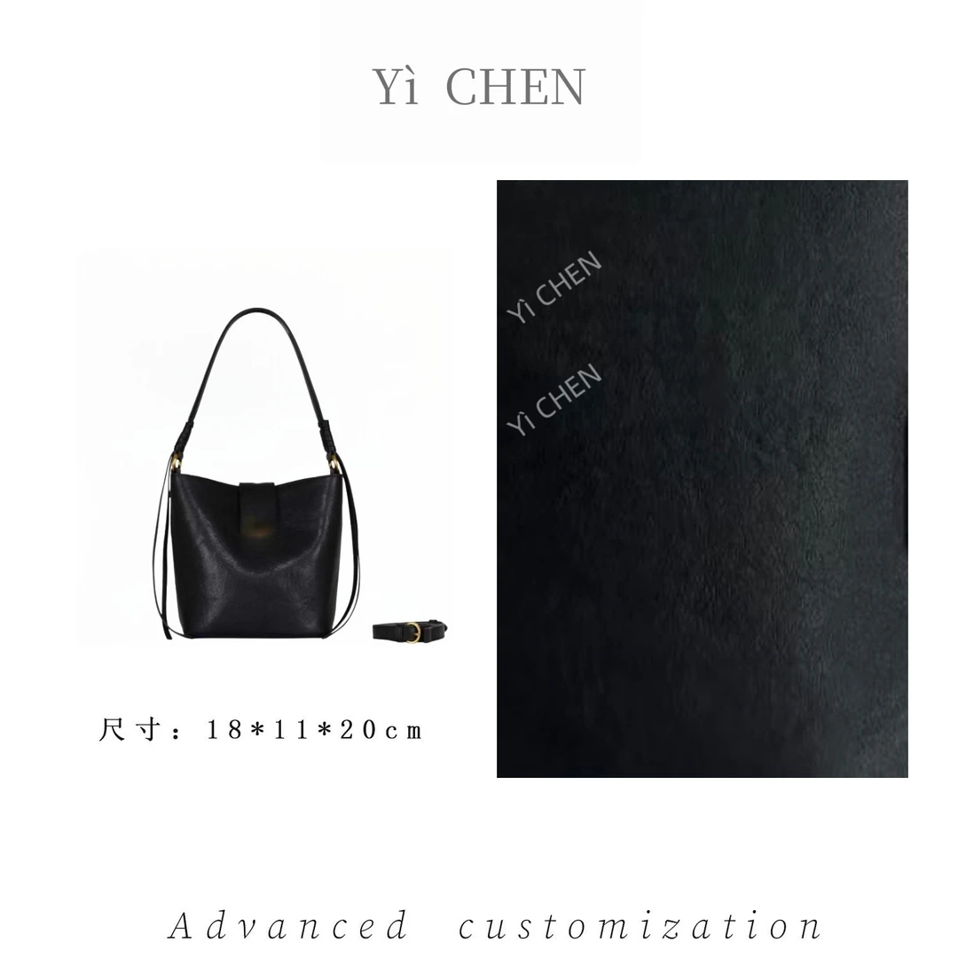 【Yì CHEN】GQ-9012-黑色 简约时尚女士新款轻奢单肩斜跨包
