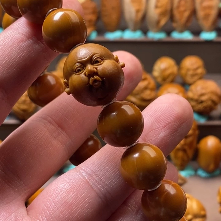 橄榄核手串/手链1.4  水晶核正圆 1.9  百态