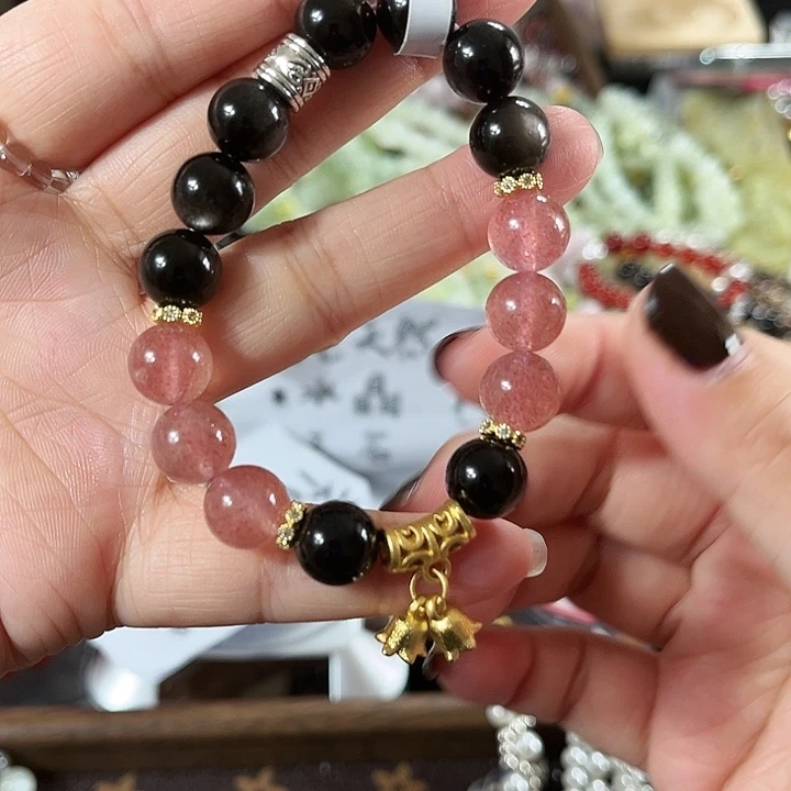 手链合金水晶圣诞款