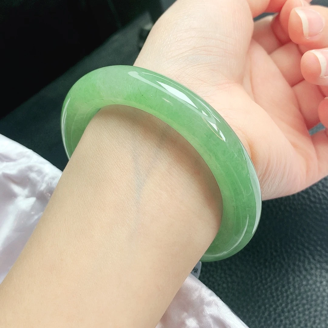 【闪购商品】未镶嵌手镯翡翠缅甸天然a货翡翠