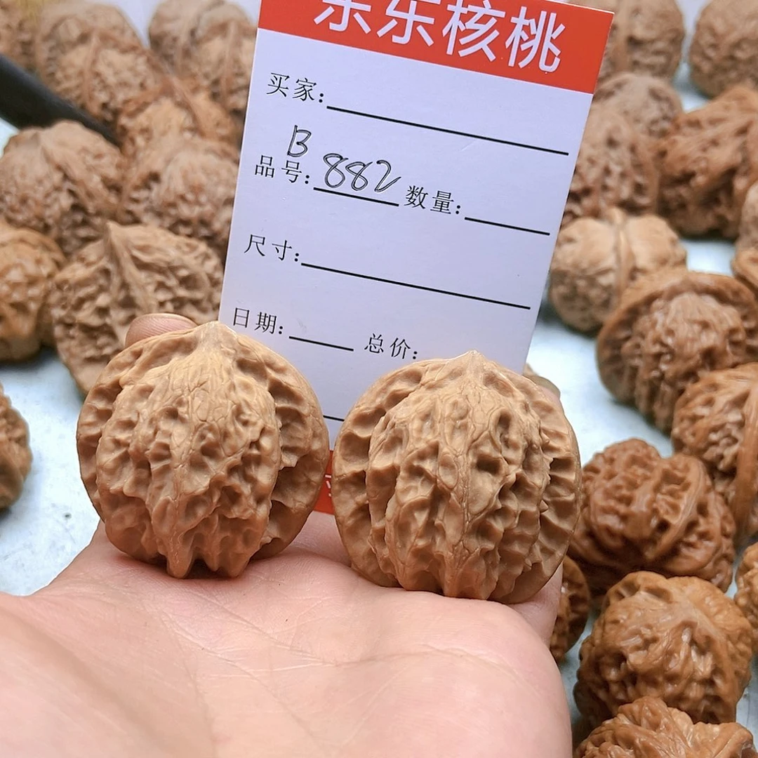 把件桃核882号全品平闷39尺蜡皮
