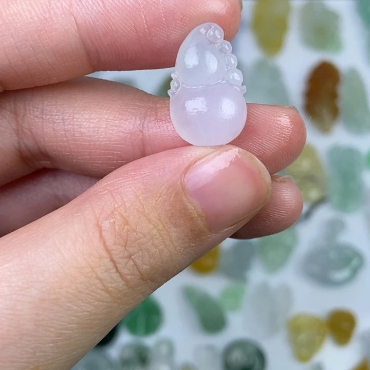 定制翡翠未镶嵌葫芦