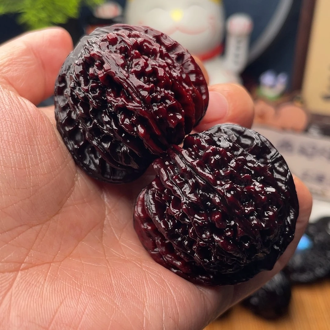 吊坠文玩核桃玫瑰楼