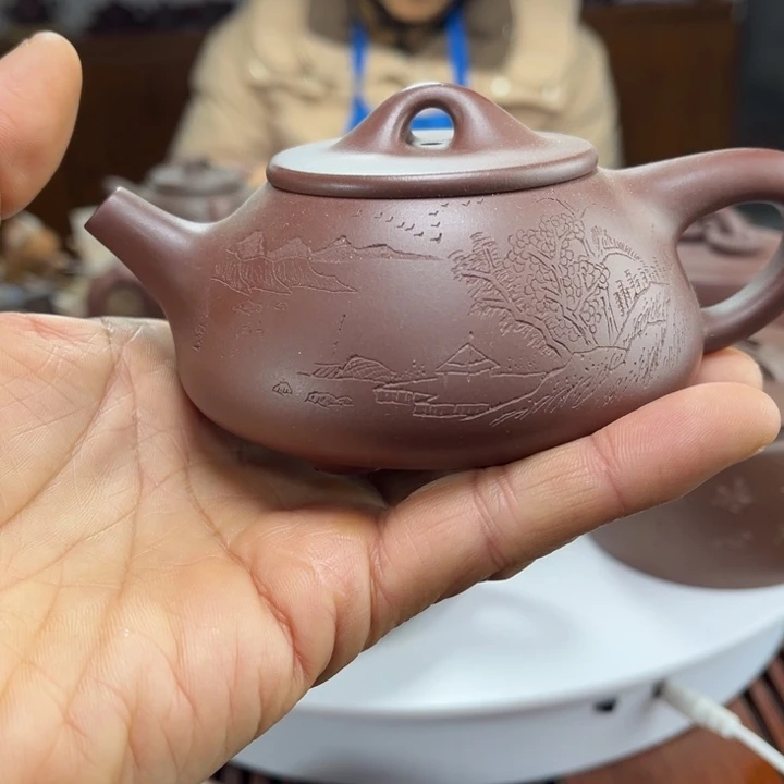 走***花茶壶紫砂紫砂等文物