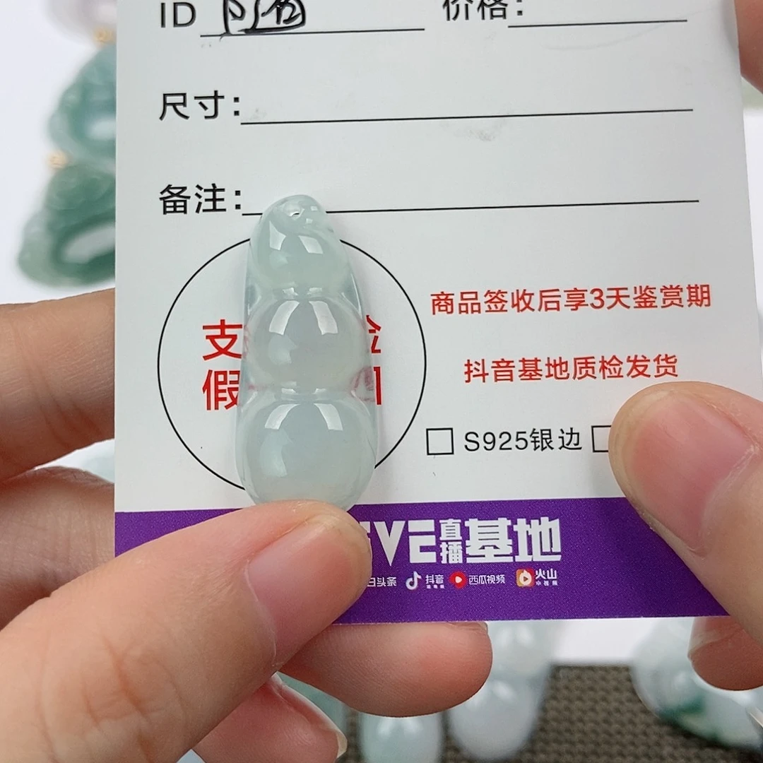 颈饰未镶嵌翡翠?****翡翠