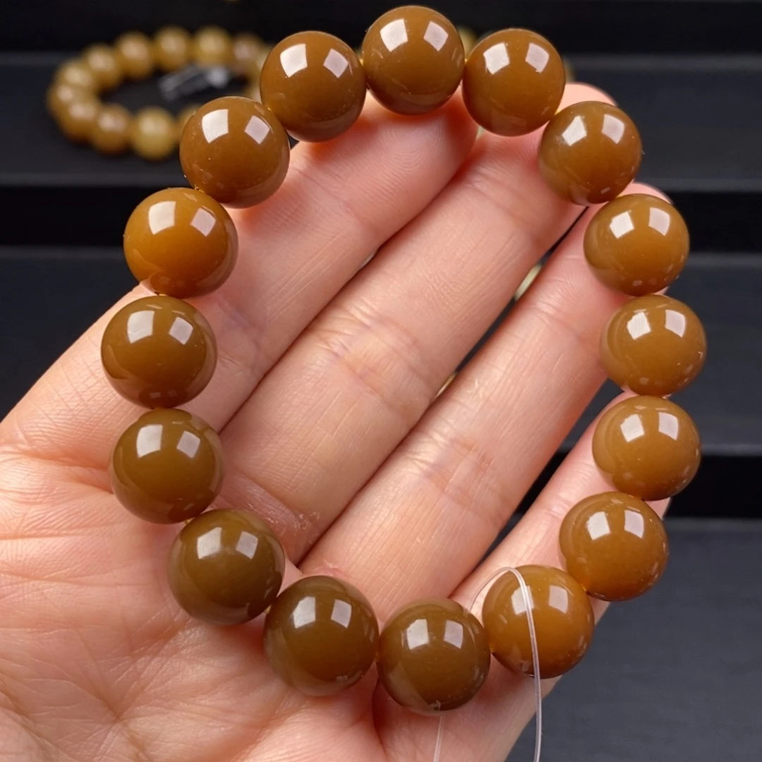 和田玉手串未镶嵌0**3