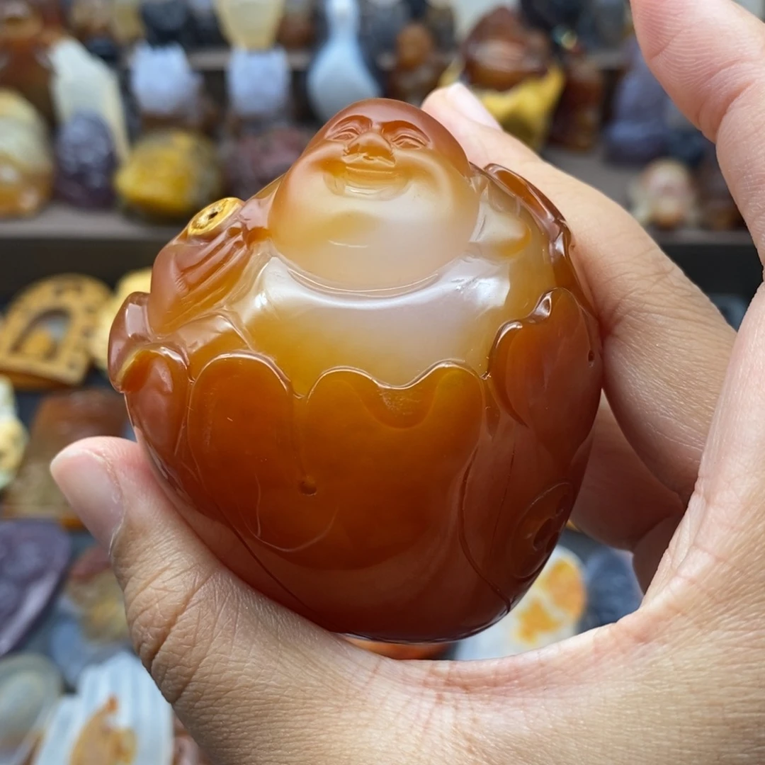 未镶嵌吊坠(不含链)玛瑙/玉髓布**囊
