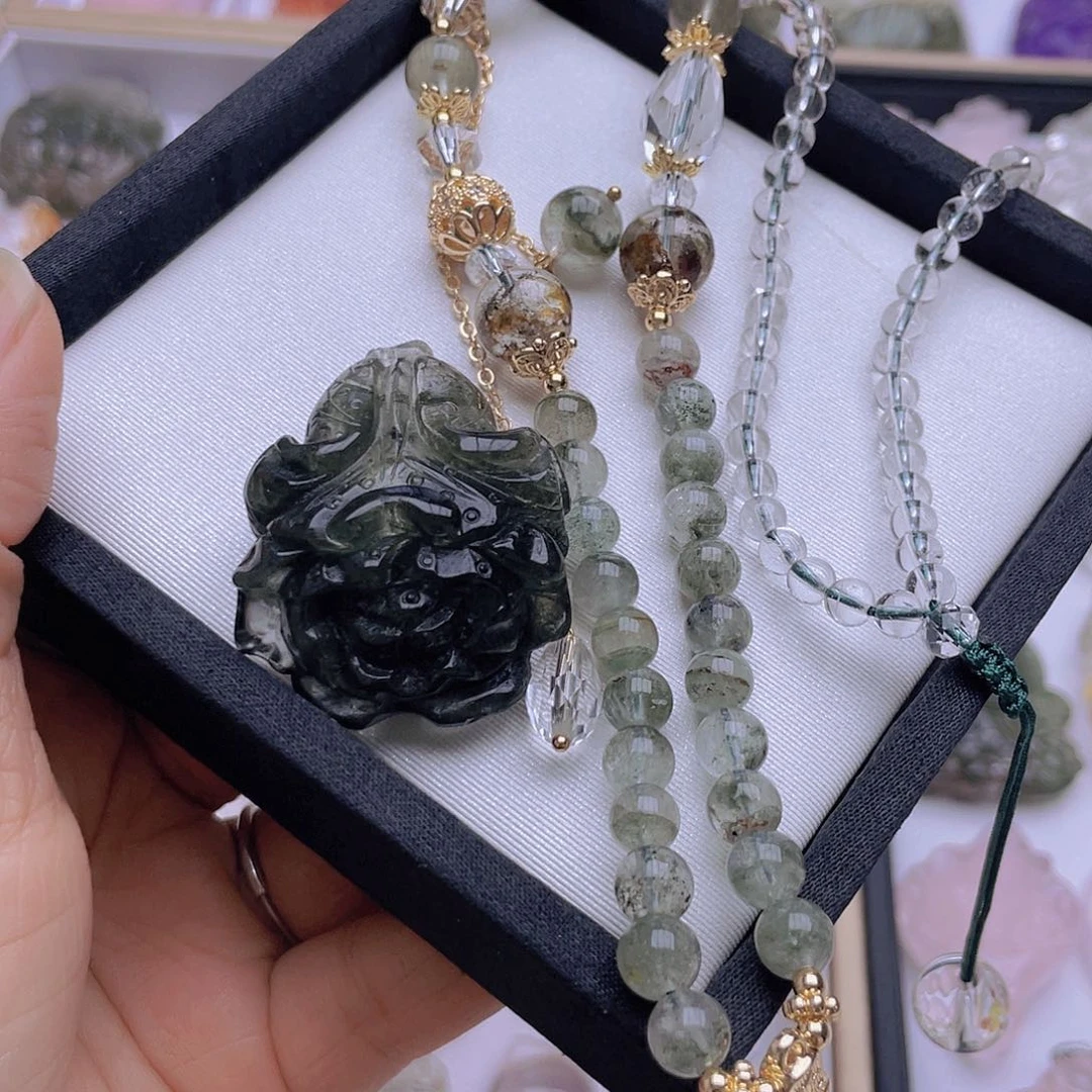 未镶嵌吊坠(不含链)水晶飘*