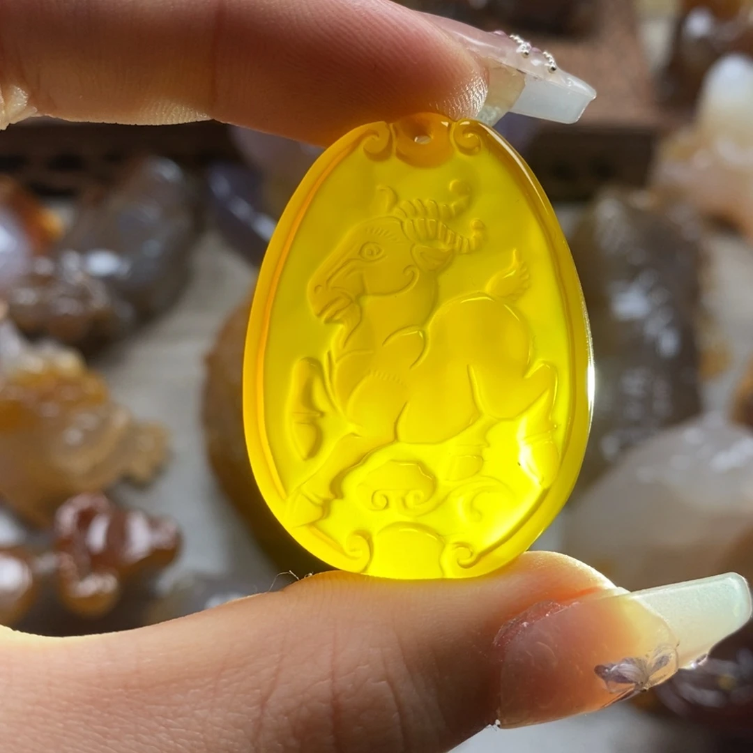 玛瑙/玉髓未镶嵌颈饰