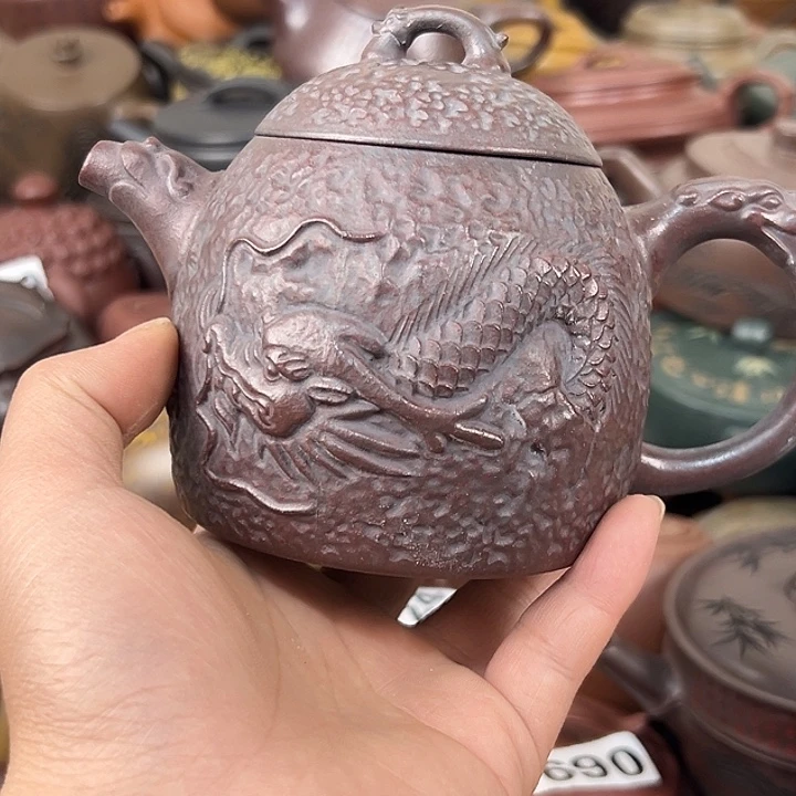 茶壶紫砂紫砂微瑕