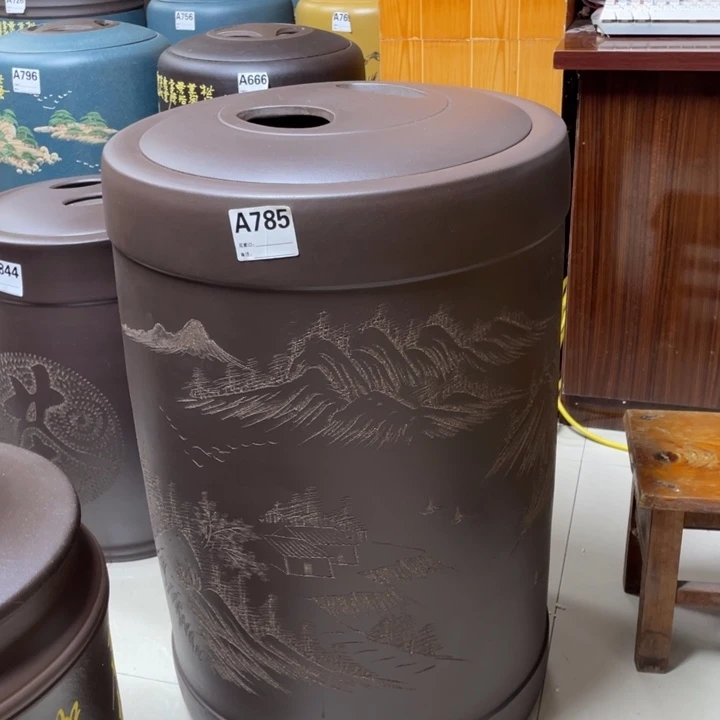 紫砂茶叶罐宜兴紫砂
