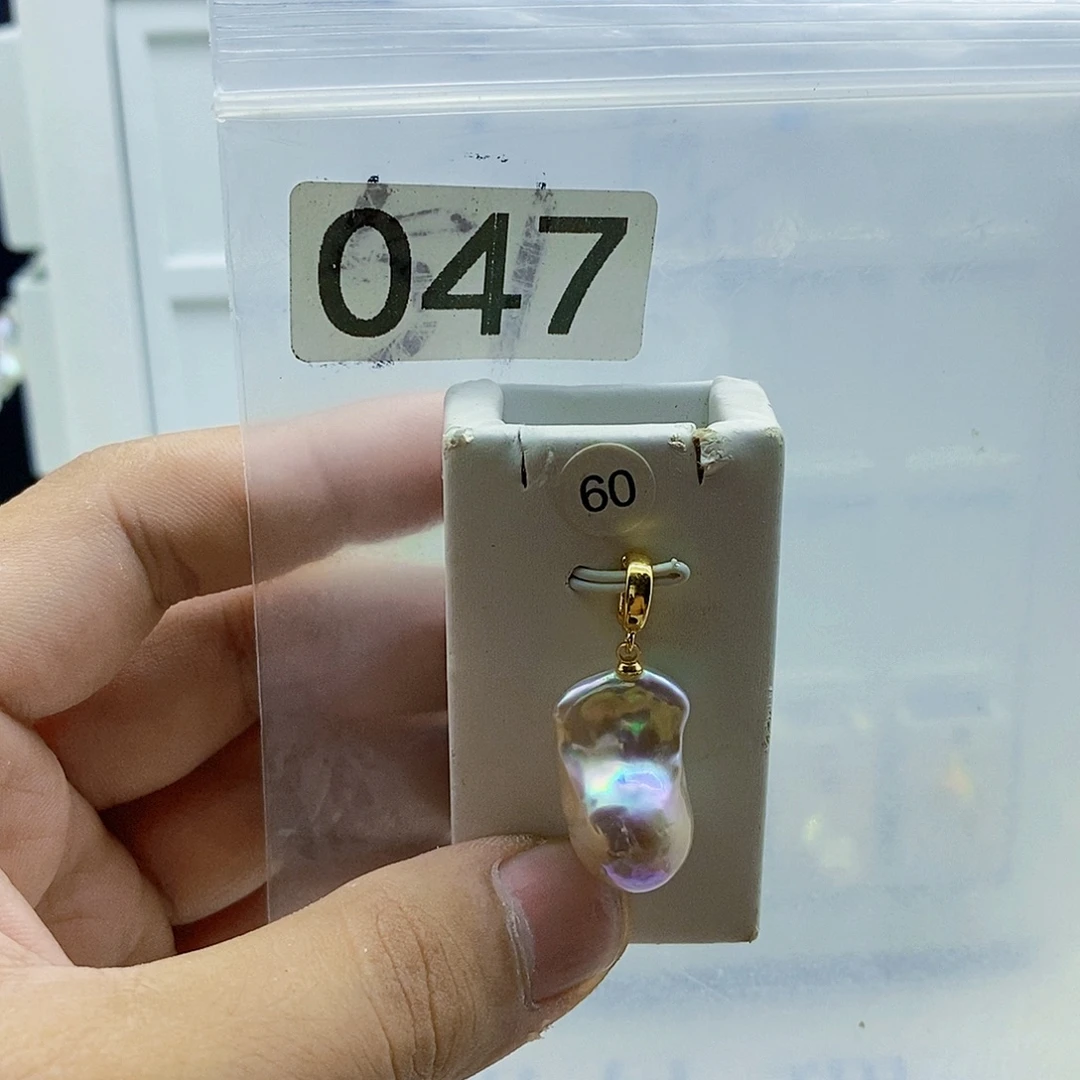 合金淡水珍珠颈饰
