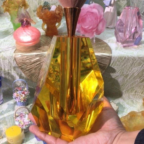 有机玻璃清货水晶花瓶默认微瑕