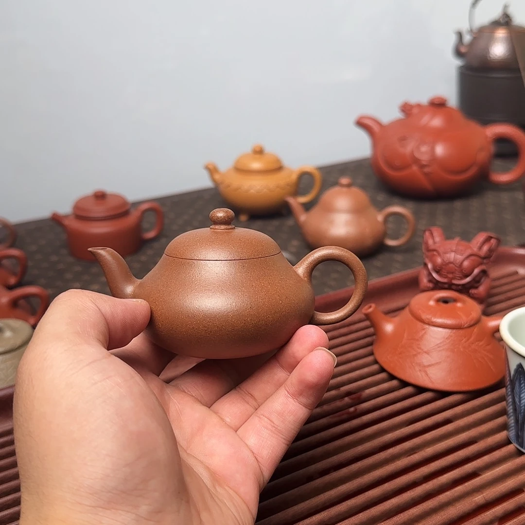 6***！紫砂茶壶完美品 新人福利价，退火烧矮梨