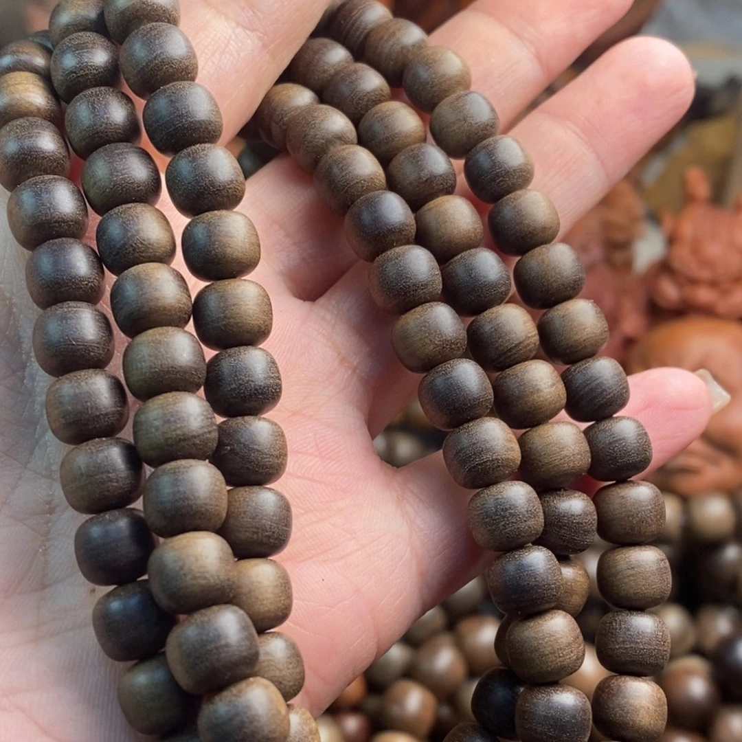 S***n檀香木手串/手链老山檀7/8/108黑肉