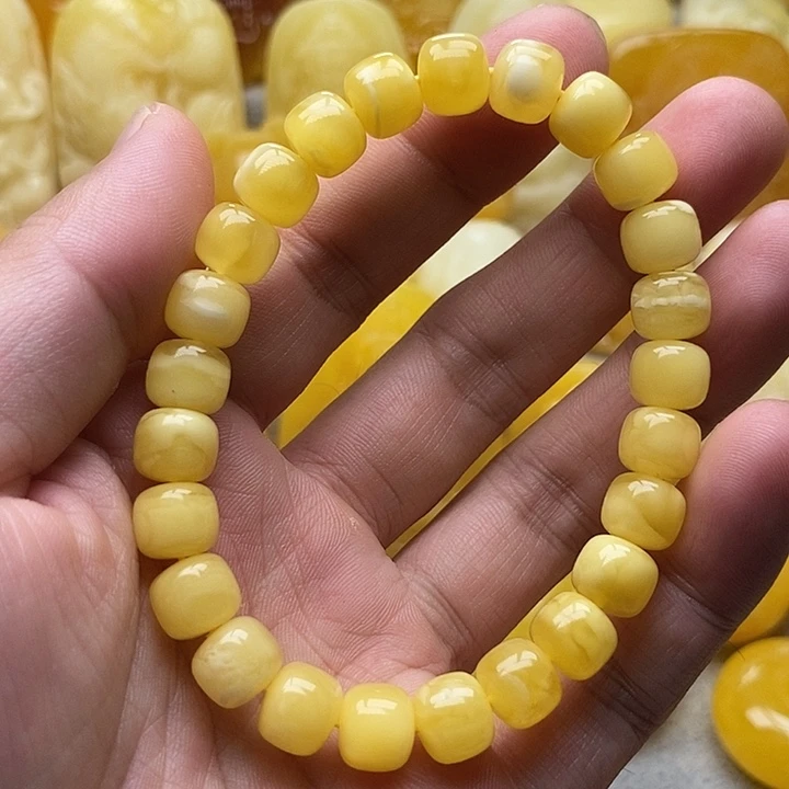琥珀颈饰未镶嵌琥珀蜜蜡吊坠