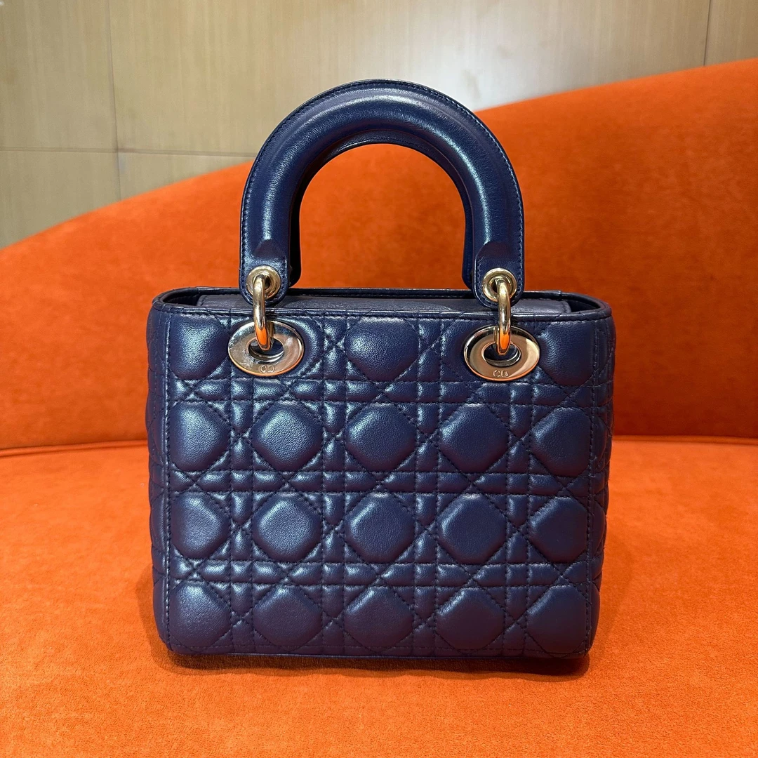 95新 DIOR/迪奥 蓝色四格戴妃 29-MA-0167