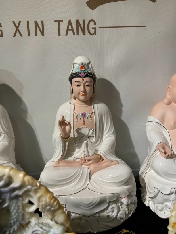 家用 佛堂 白衣【观音菩萨】-德化瓷