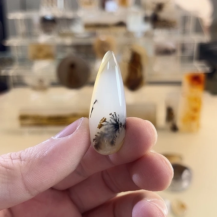玛瑙/玉髓未镶嵌吊坠(不含链)
