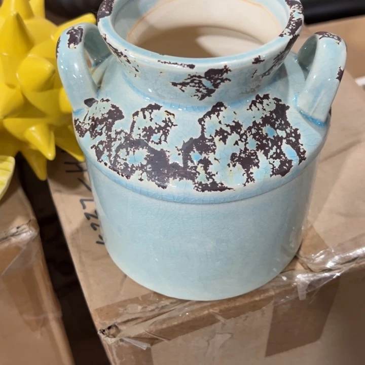 瓷花瓶摆件外贸出口（微瑕）