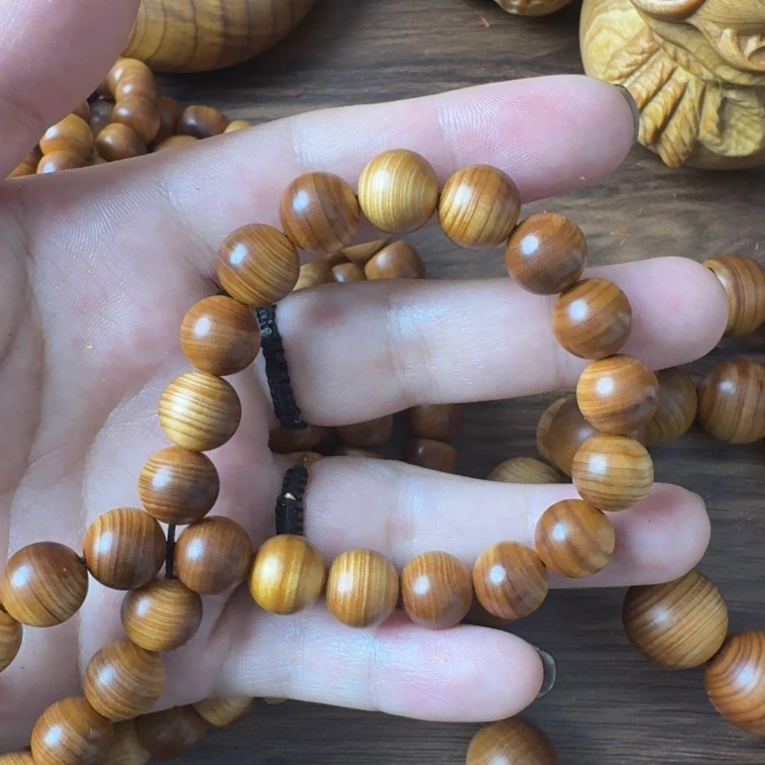 柏木（崖柏）无事牌1.0圆珠