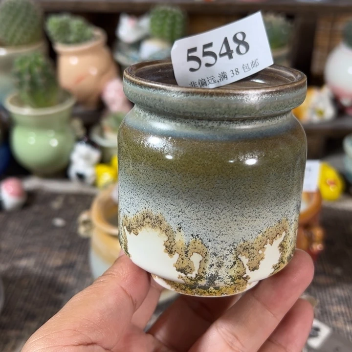 口5 手工花盆满30包邮