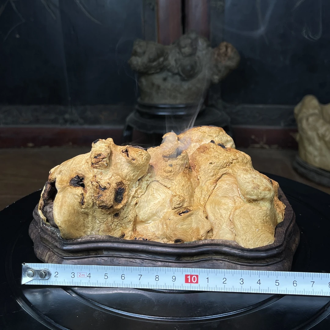 荔枝木天然随形香炉