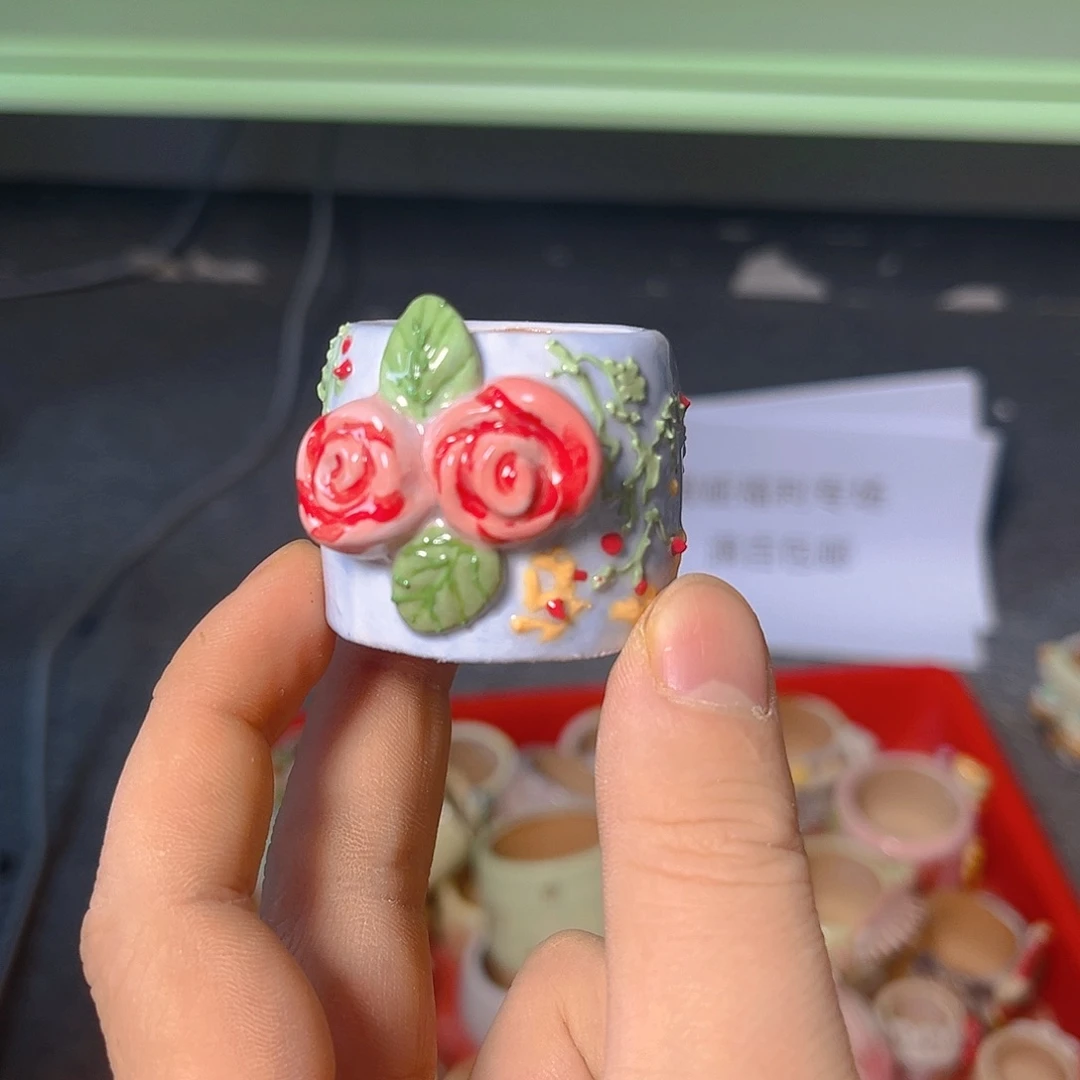 红陶老梧家瑕疵多肉花盆