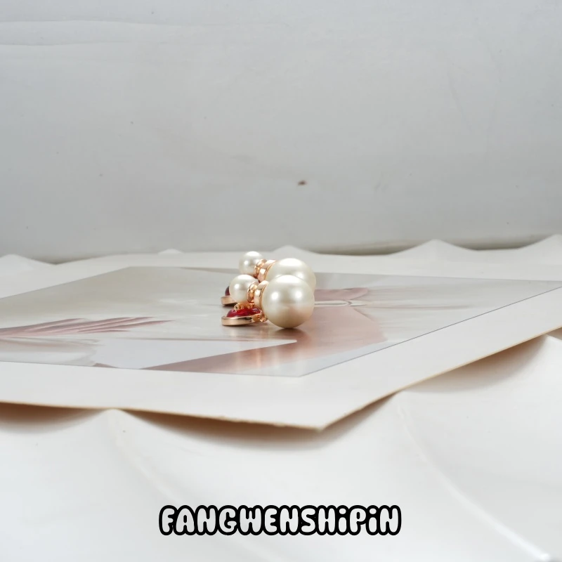 铜合金仿珍珠耳饰 耳环4019