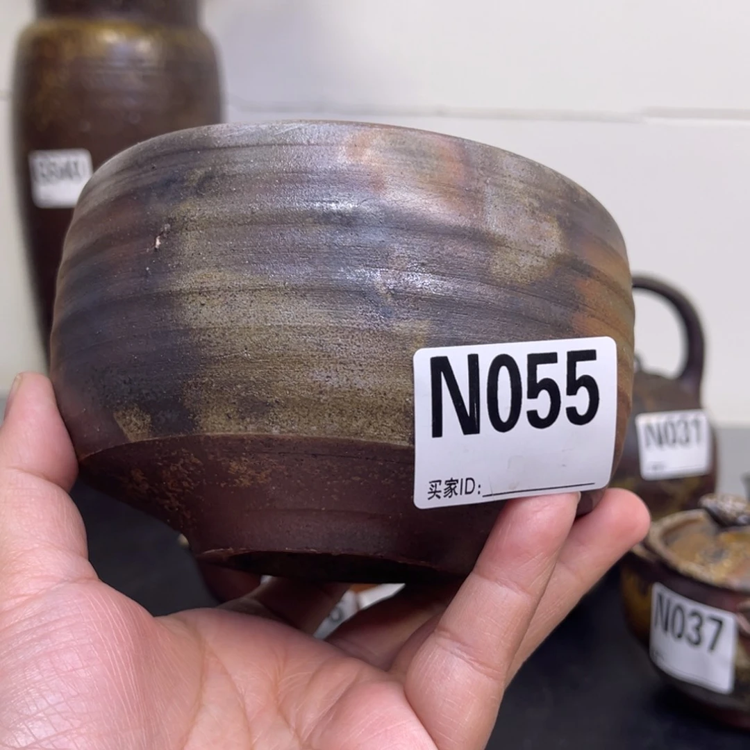 备前烧作品 好看的碗