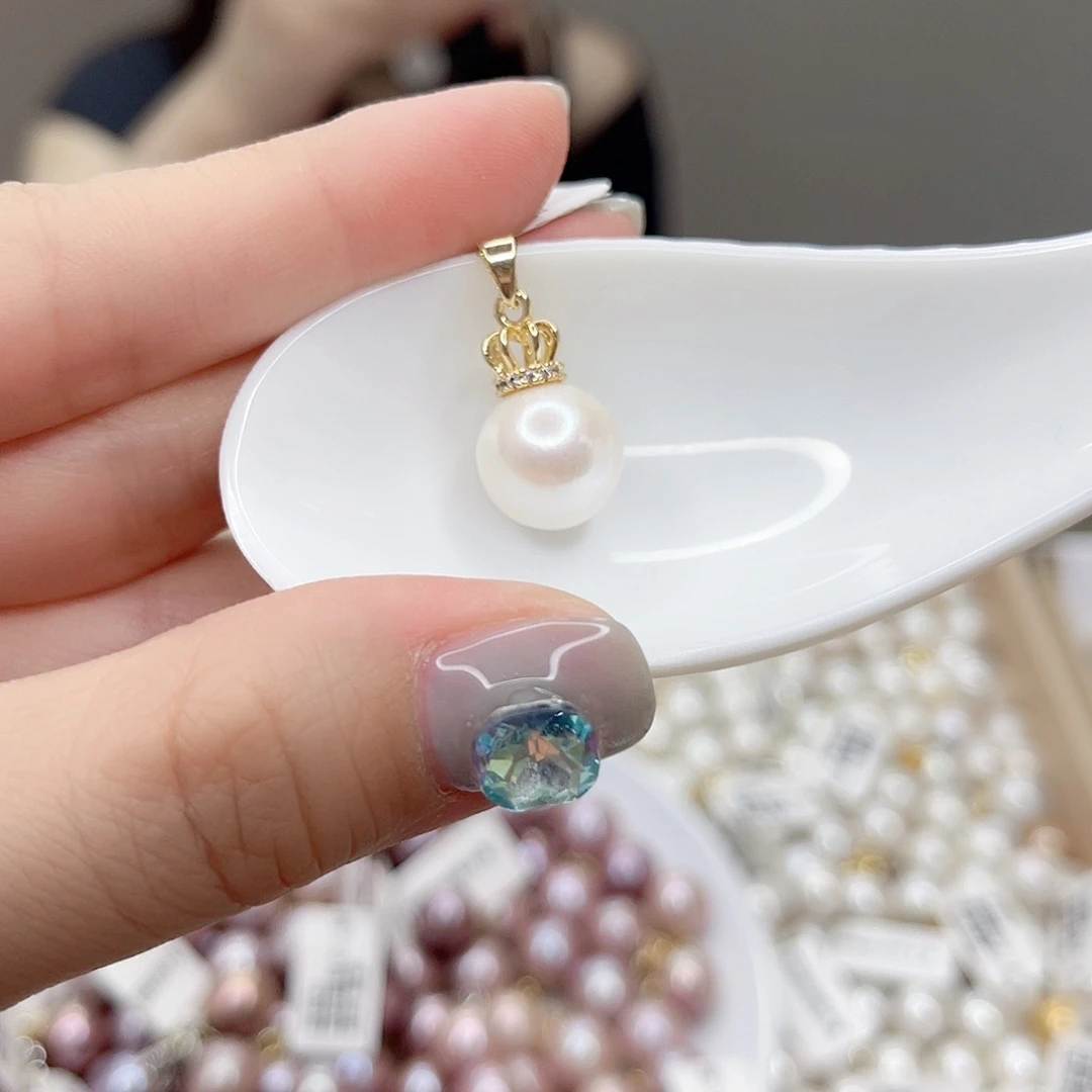 淡水珍珠合金吊坠(赠链)