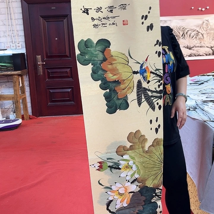 国画手绘国画作品