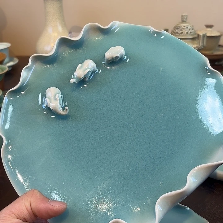 日***月瓷片龙泉青瓷福利青瓷