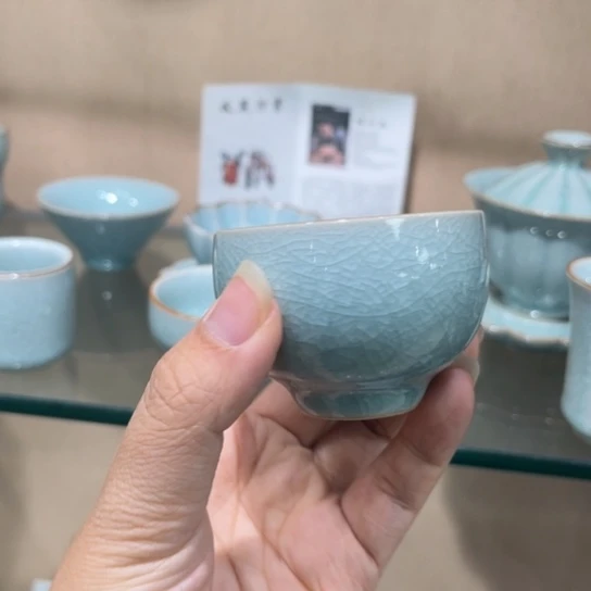 大宋甄选汝瓷茶器