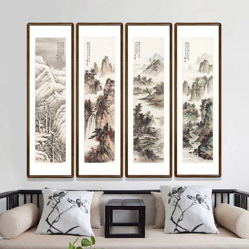 【马李】精品四条屏装饰画通用链接