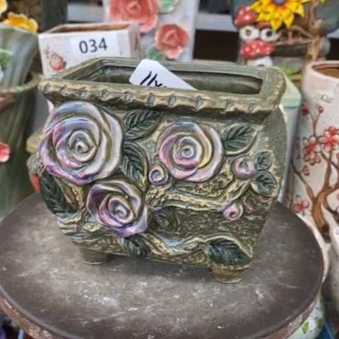 【闪购商品】红陶粗陶材质多肉花盆